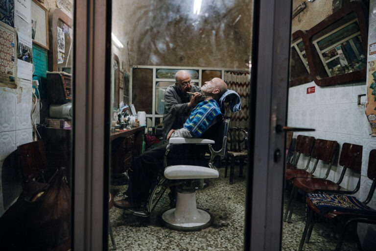 Israel Jerusalem fotografiert von Richard Lehmann Gedankenkirmes Barber